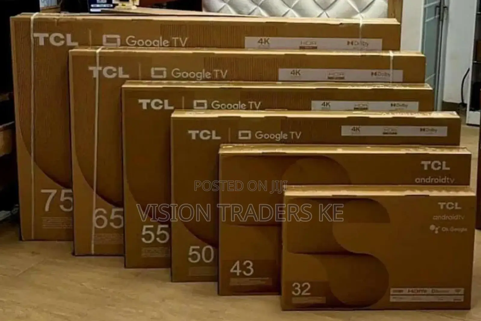 TCL 43S5400A 43" Inch Android LED Frameless TV.