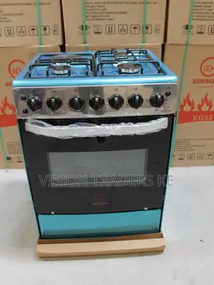 Eurochef 3 Gas+1 Hotplate Size 60*65 Standing Cooker