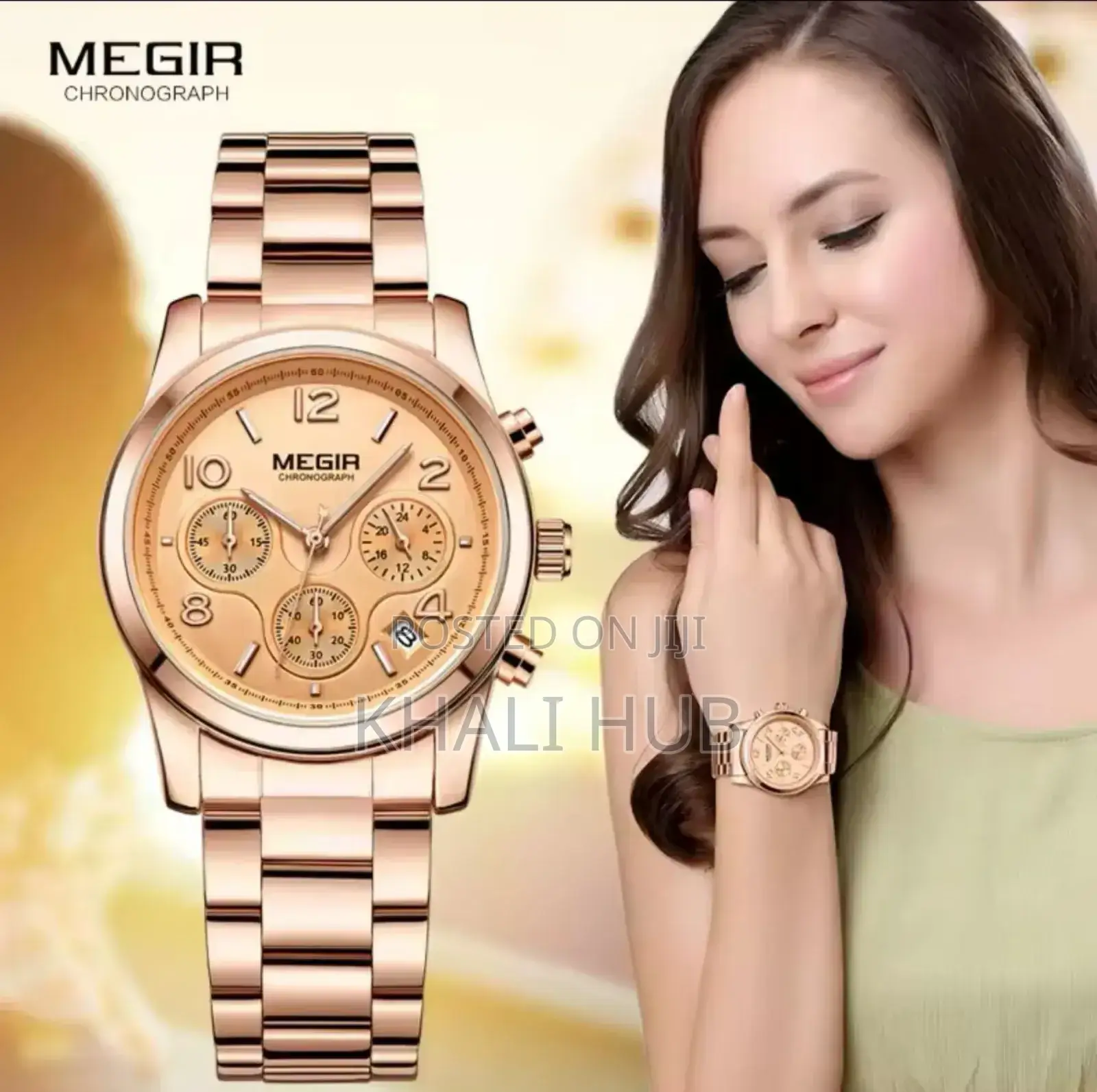 Megir Watch Wrist Chrono Watch