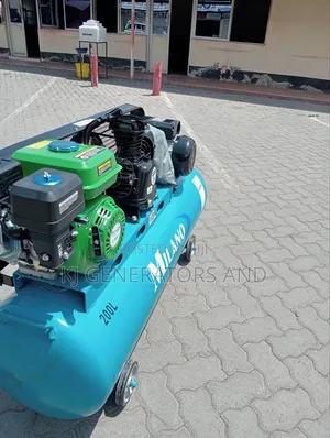 Milano Both Electric and Petrol Compressor 200l