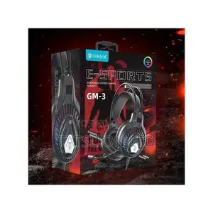 Celebrat Gm-3 Led Wired Gaming Headset/Headphones With Micro