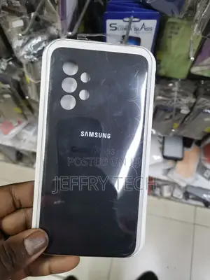 Silicone Case for Galaxy A53 -Black-