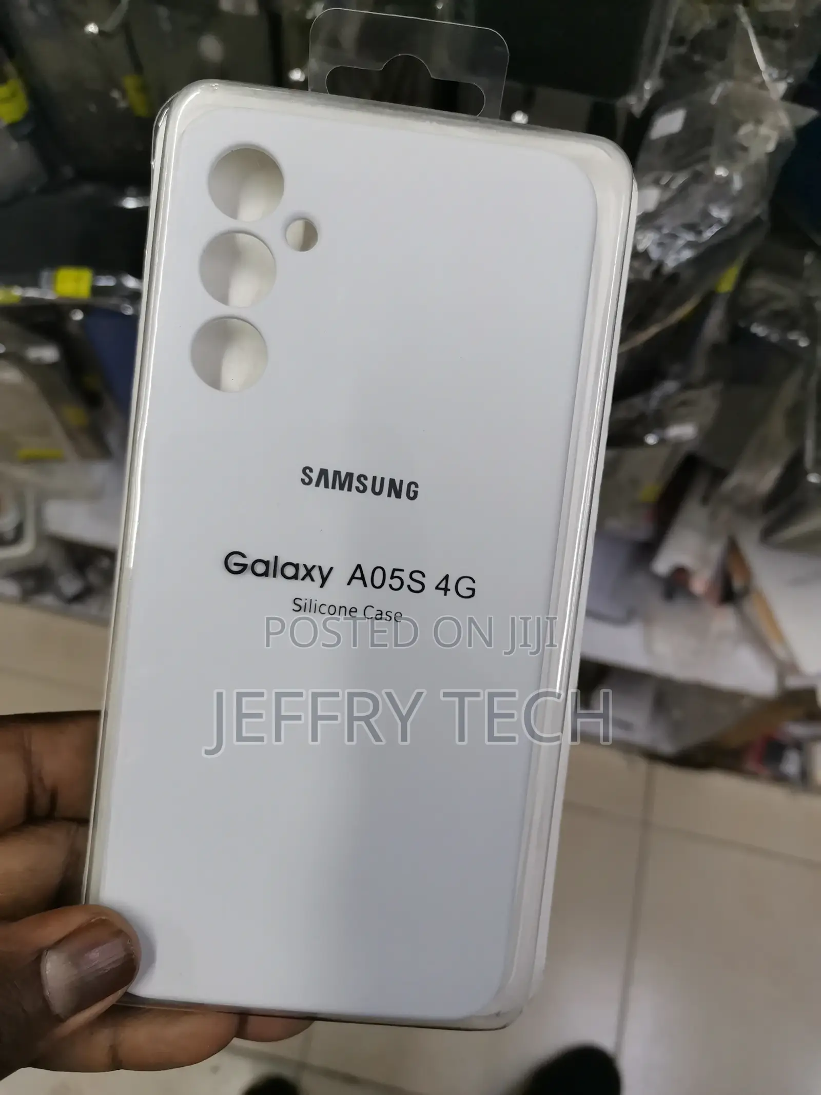 Samsung Galaxy A05s Silicone Case -Gray-