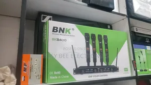 New BNK 8400 4 in 1 Wireless Microphone