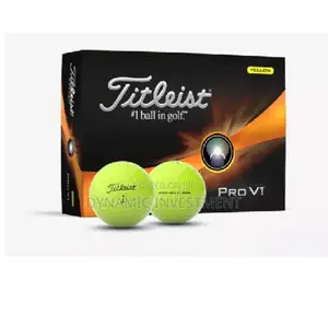Titleist Pro V1 Golf Balls (One Dozen) – Yellow