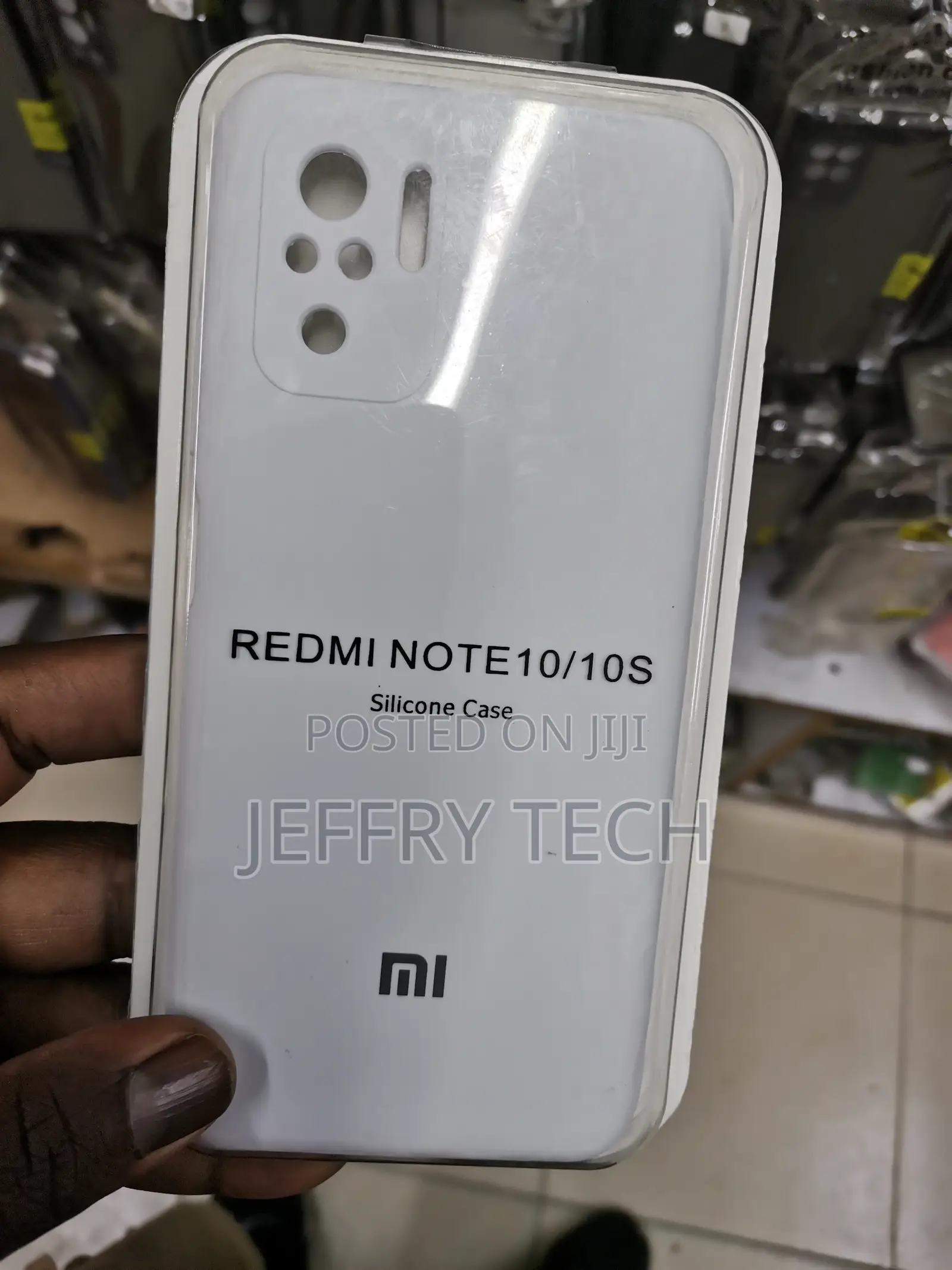 For Xiaomi Redmi Note 10 \10s Silicone Case -Gray-