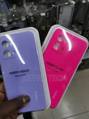 Silicone Case for Oppo Reno 7 -Purple-
