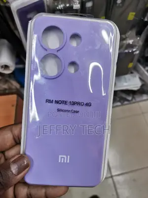 Silicone Case for Redmi Note 13 Pro 4G -Purple-
