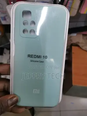 Soft Silicone Case for Redmi 10 -Green-