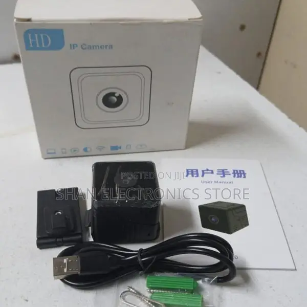 Battery Backup -Mini Camera Hd 1080p Camera V380