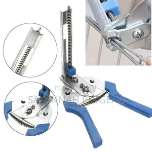 Blue C20 Hog Ring Heavy Duty Clip Pliers Fencing Fence Wire