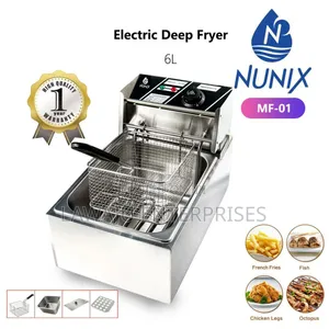 Nunix Single 6L Electric Deep Fryer