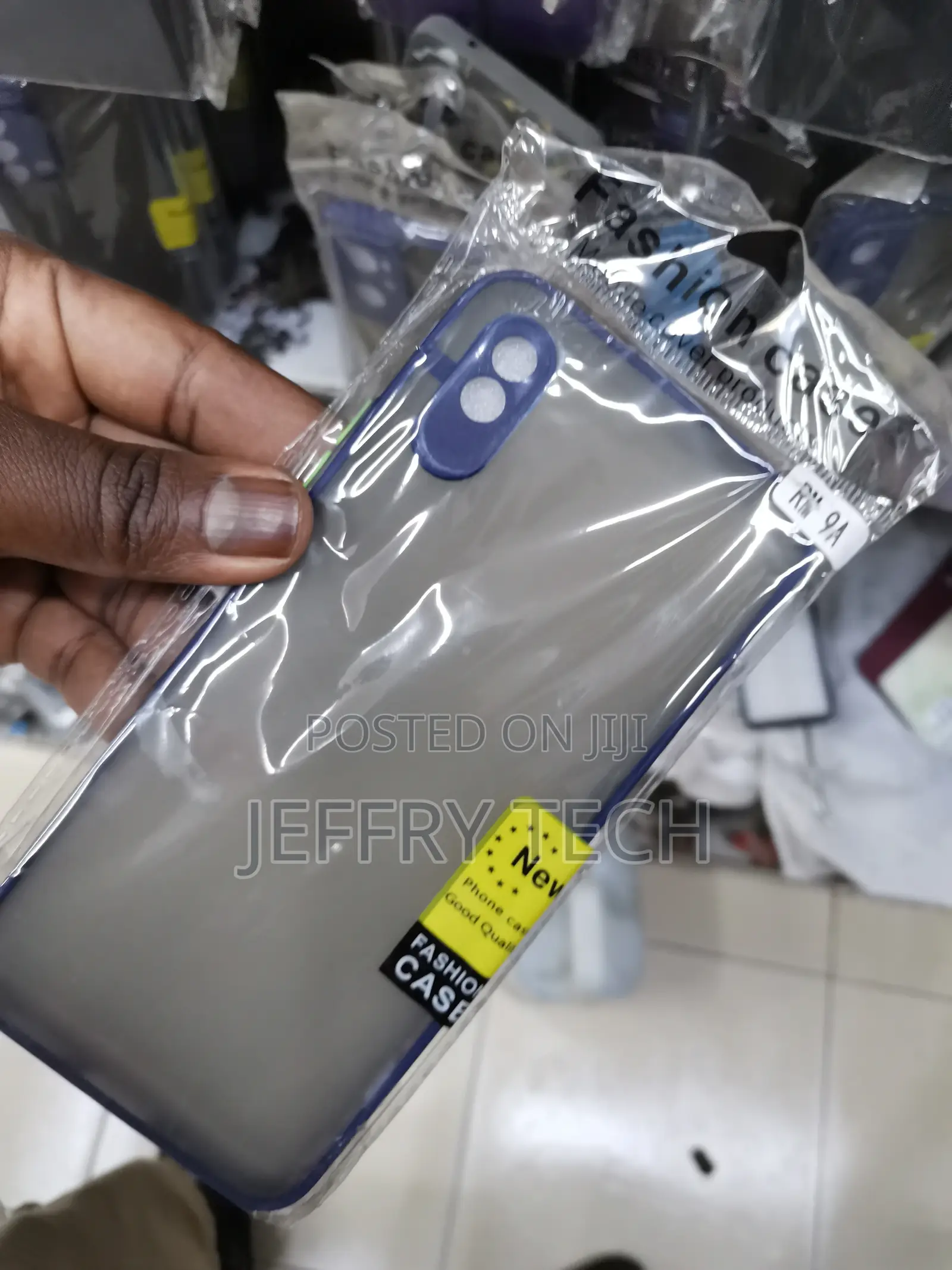 Redmi 9A Smoke Back Matte Cover Case