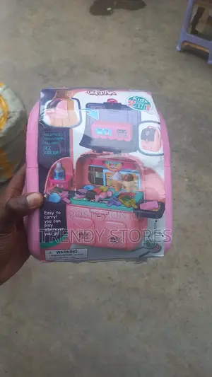 Pink Kitchen Pretend Play Set