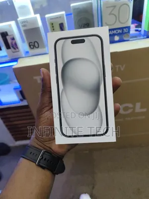 New Apple iPhone 15 256 GB Black