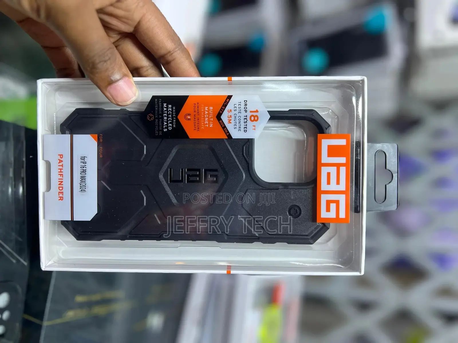 Urban Armor Gear Tpu+Pc iPhone 16 Pro Max Uag Case, Pathfind