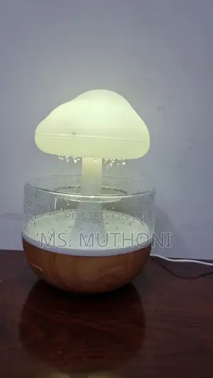 Sound of Rain" Rechargeable CLOUD RAIN HUMIDIFIER