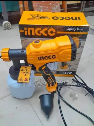 Ingco Electric Spray Gun, 450 Watts