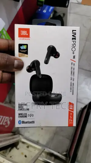 JBL Live Pro+ TWS True Wireless Noise-Cancelling Earbuds, In