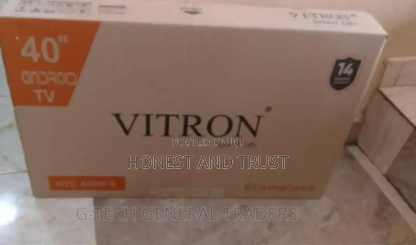 40" Vitron Smart Tv With Bluetooth Enabled