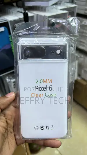 Google Pixel 6 Transparent Case, Shock Proof Soft TPU Protec