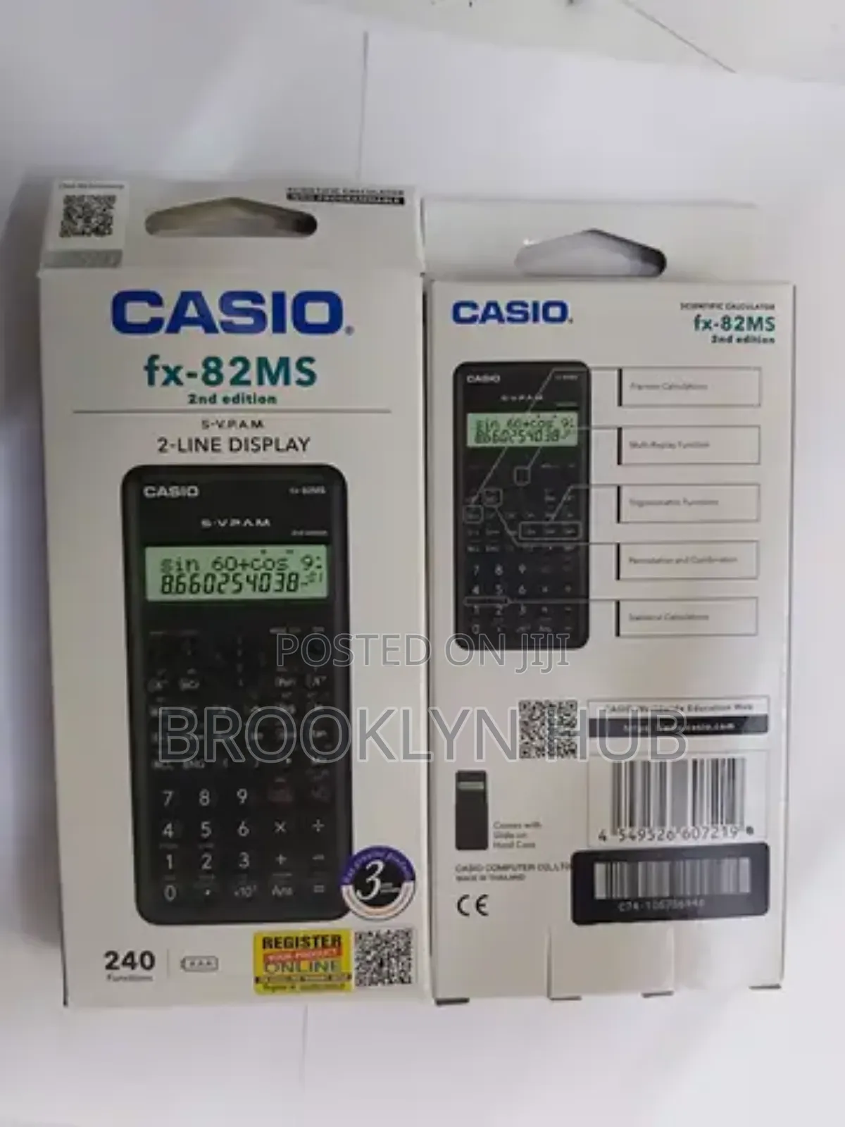 Original Casio Fx -82ms 2nd Edition Calculator