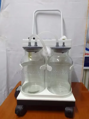2 Bottle Suction Machine Apparatus