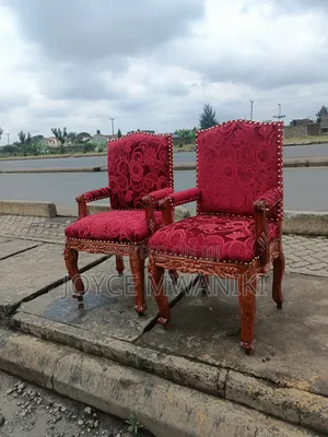 Antique Single Seats, Maroon Red 