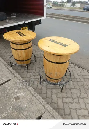 Barrrel Bar Tables 
