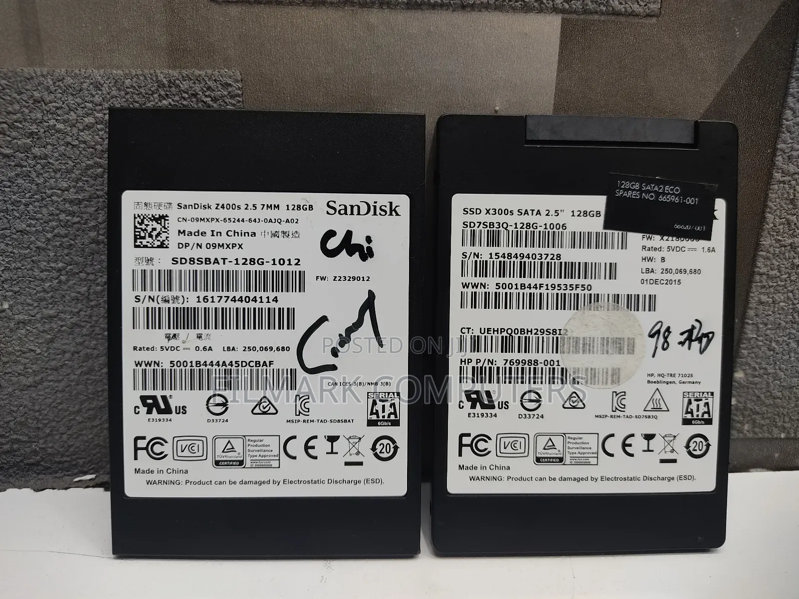 Sandisk Z400s 128gb Internal 2.5" (Sd8sbat-128g-1122) Ssd