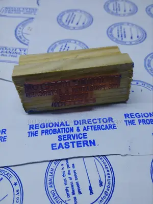Wooden Rubber Stamps