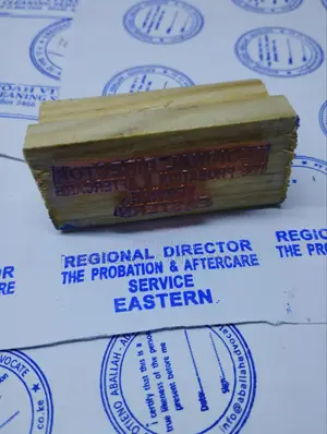 Wooden Rubber Stamps