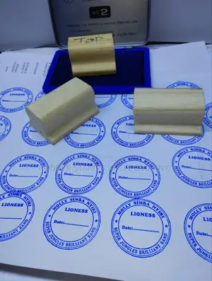 Wooden Rubber Stamps