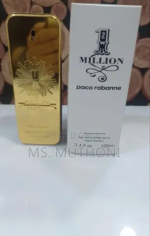 Paco Rabanne 1 Million (M) Edt 100 Ml Original Tester