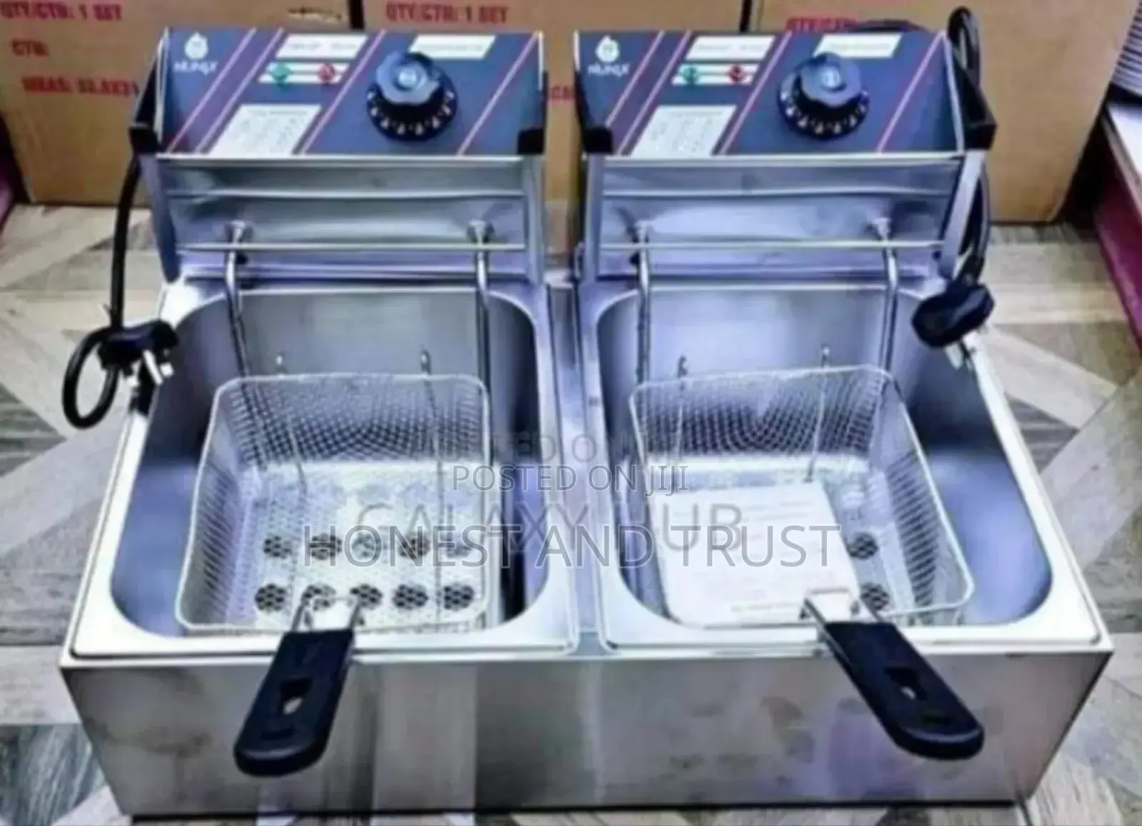 Double Deep Fryer
