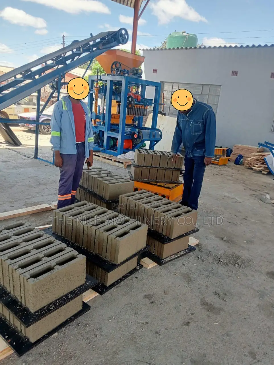 Semi Auto Block Making Machine for Hollow Brick