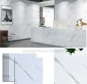 White Adhesive Marble Panel