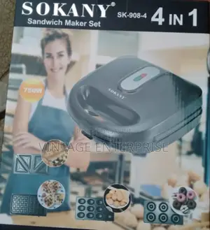 *Sokany 4in1 Sandwich Maker