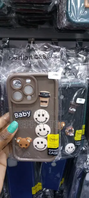 iPhone 13 Pro Max Trendy 3D Cute Cartoon Cover