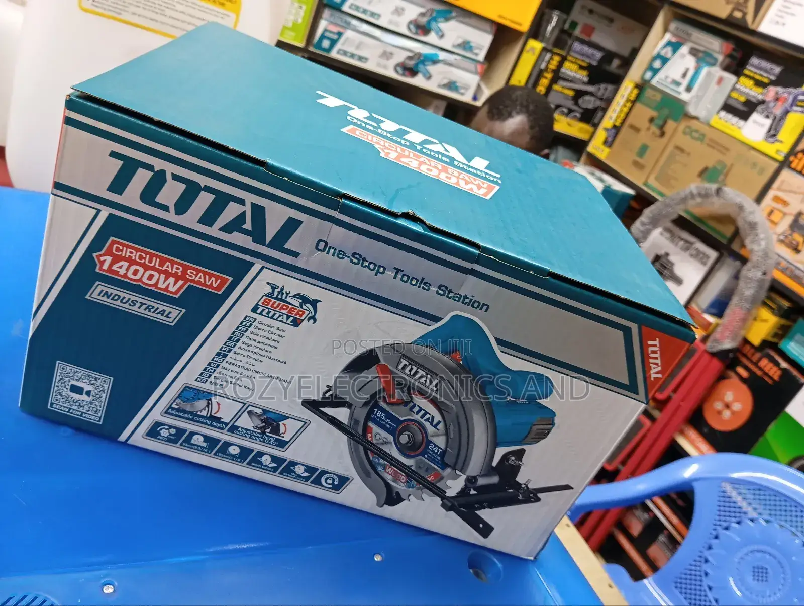 Total Circular Saw 7 Inch Machine 1400watts