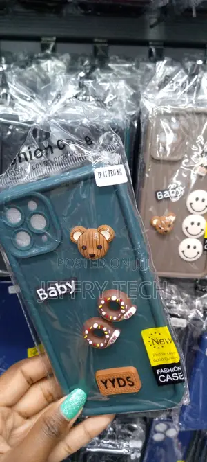 Cute 3D Bear Coffee Case for iPhone 11 Pro Max -Green-
