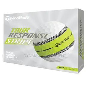 Taylormade Tour Response Stripe White Golf Balls (One Dozen)