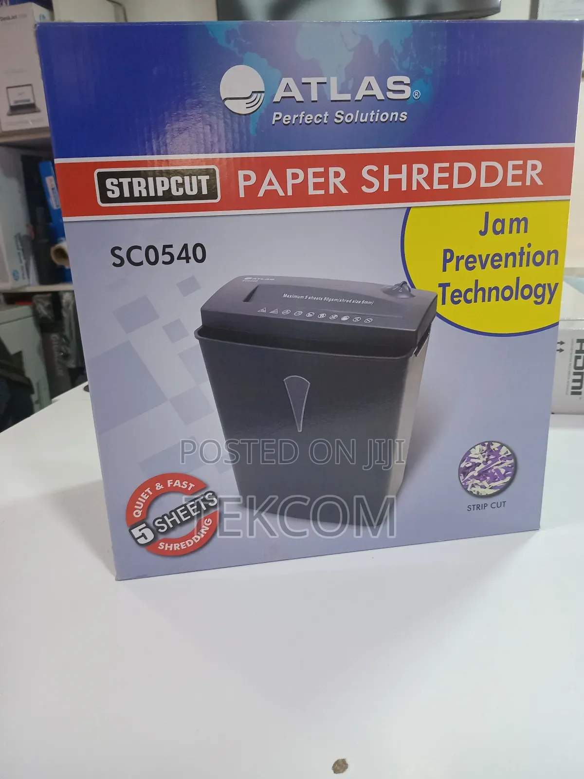 Atlas Sc0540 5 Sheets Shredder
