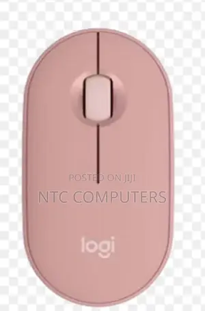 LOGITECH Pebble M350 Wireless and Bluetooth Mouse – ROSE