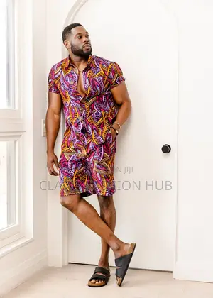 Kitenge Short for Men