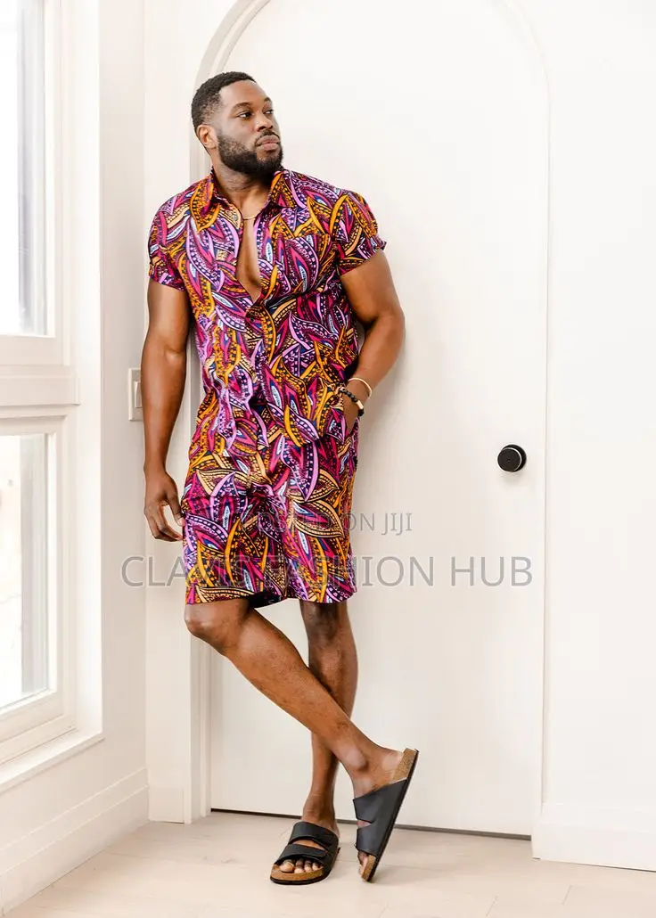 Kitenge Short for Men