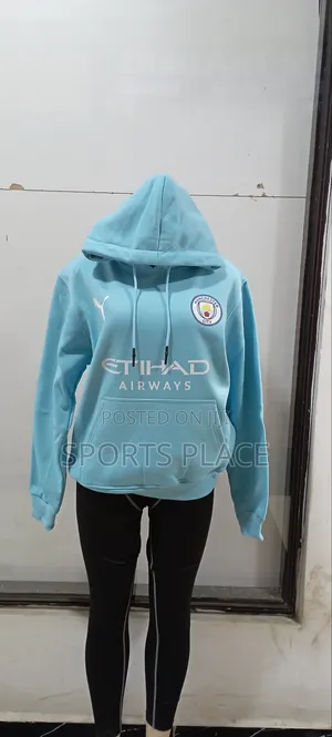 Manchester City Sky Blue Hoodie