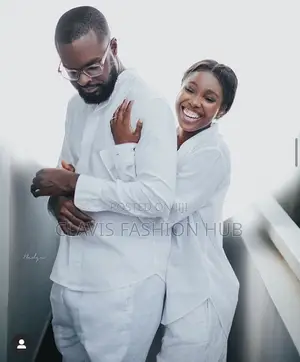 Couple Wear White Official Shirts