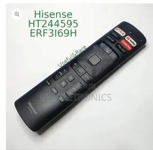 New Hisense TV Remote Control HT244595 ERF3I69H- Batteries