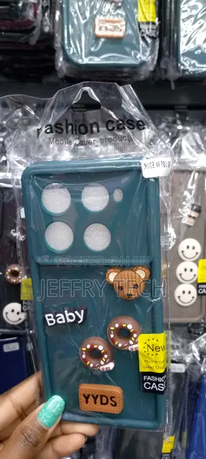 Cute Cartoon 3D Coffee Case for Note 40 Pro 5G -Green-